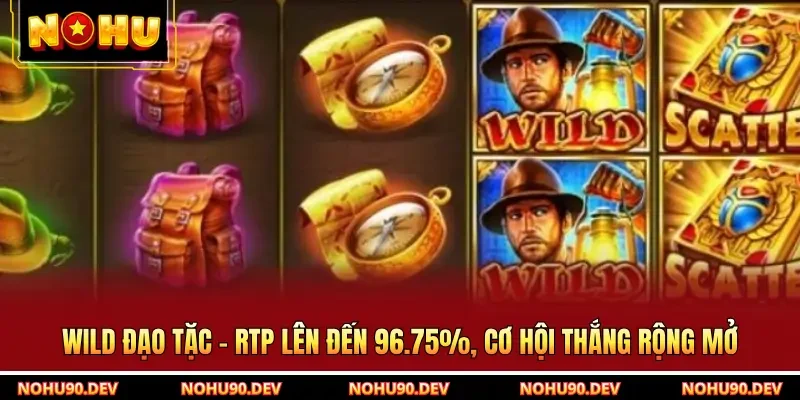 Wild Đạo Tặc - RTP Lên Đến 96.75%, Cơ Hội Thắng Rộng Mở